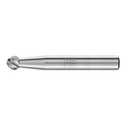 Frässtift KUD D.6mm Kopf-L.5mm Schaft-D.6mm HM Verz.STEEL PFERD