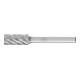 Frässtift ZYA D.10mm Kopf-L.20mm Schaft-D.6mm HM Verz.STEEL PFERD-1