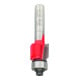 Fraise à arrondir 8 mm, D 16,7 mm, R1 2 mm, L 12,7 mm, G 55 mm