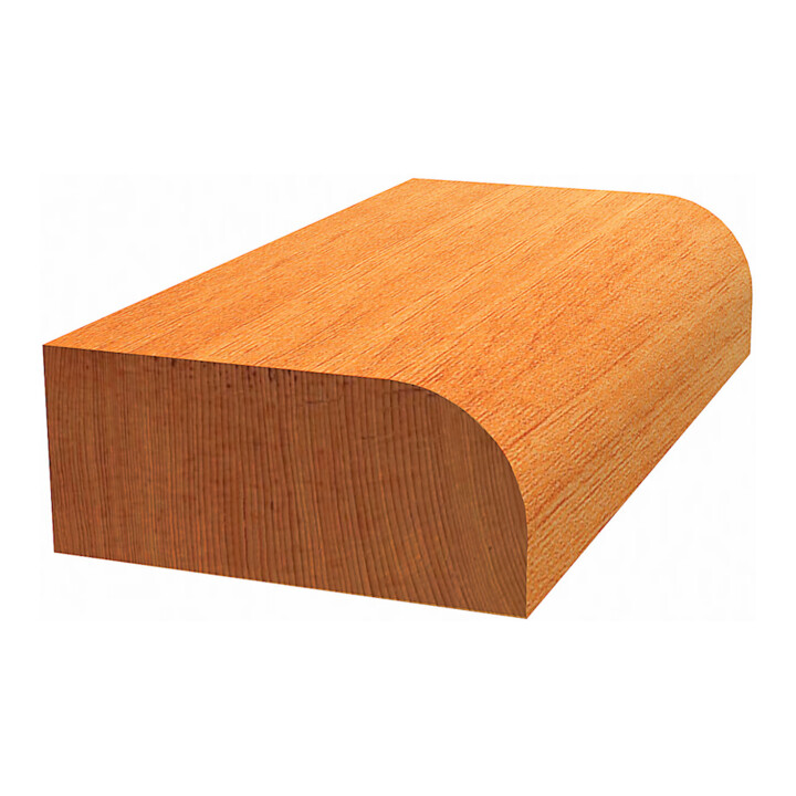 Fraise à arrondir 8 mm, D 22,2 mm, R1 4,75 mm, L 13,2 mm, G 55 mm