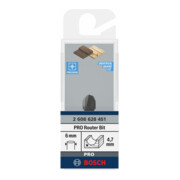 Fraise à chanfreiner Bosch 6 mm R1 4,7 mm D 9,5 mm L 9,2 mm G 40 mm-2