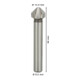 Fraise à chanfreiner Bosch à queue cylindrique 12.4 M 6 56 mm 8 mm