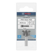 Fraise à chanfreiner Bosch avec queue cylindrique 20,0 mm M 10 45 mm 8 mm-2