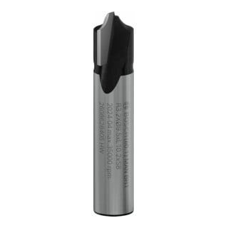 Fraise à moulurer 1/4 de rond 8 mm, R1 3,2 mm, D 9,5 mm, L 10,2 mm, G 41 mm