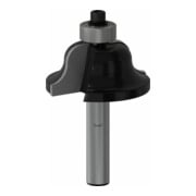 Fraise à profiler B 8 mm, R1 6,3 mm, B 12,7 mm, L 17 mm, G 61 mm-4