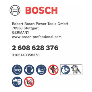 Fraise à rainurer Bosch en carbure