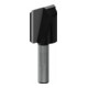 Fraise à rainurer Bosch droite 8 mm, D1 22 mm, L 25 mm, G 56 mm