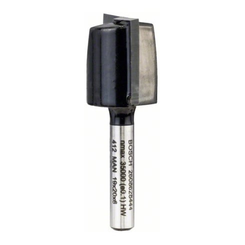 Fraise à rainurer Bosch Standard pour bois 6 mm D1 19 mm L 19,5 mm L 19,5 mm G 51 mm