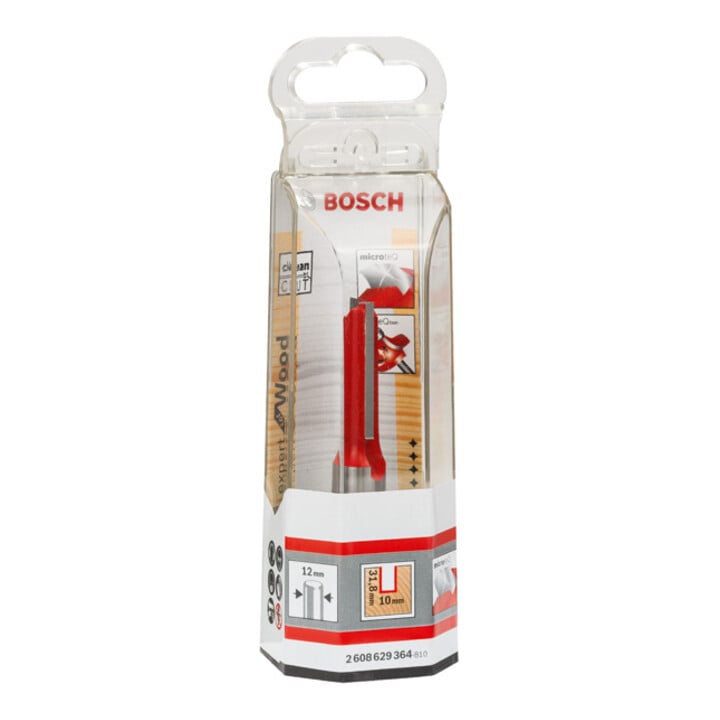 Fraise à rainurer droit 12 mm, D1 10 mm, L 31,8 mm, G 76 mm