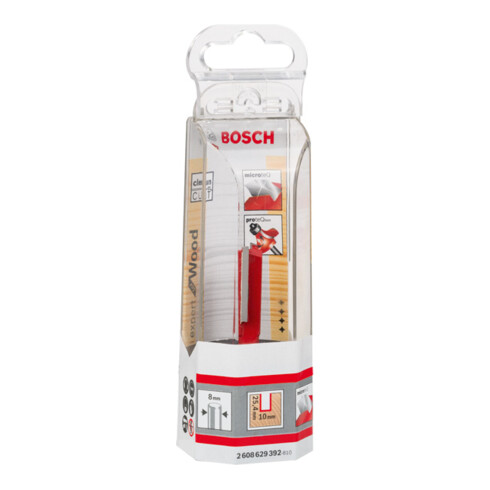 Fraise à rainurer droit 8 mm, D1 10 mm, L 25,4 mm, G 62,4 mm
