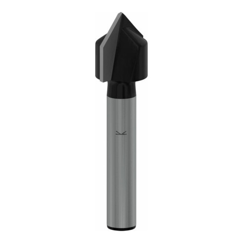 Fraise à rainurer en V Bosch Standard pour bois avec queue de 6 mm D1 12,7 mm L 12,7 mm,G 45 mm,90°.