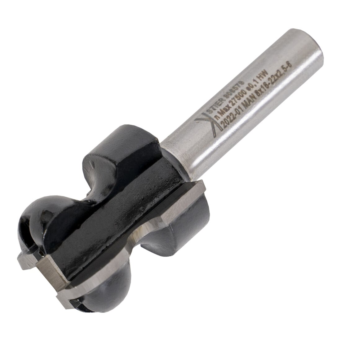Fraise à rainurer STIER HW diamètre 8 mm, 22-16 R2,5/6