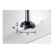 Fraise à surfacer Festool S8 HW OFK-3