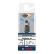 Fraise affleurante Bosch 6 mm D1 12,7 mm L 12,7 mm G 56 mm-2