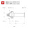 Fraise arrondie STIER avec roulement, HM-3