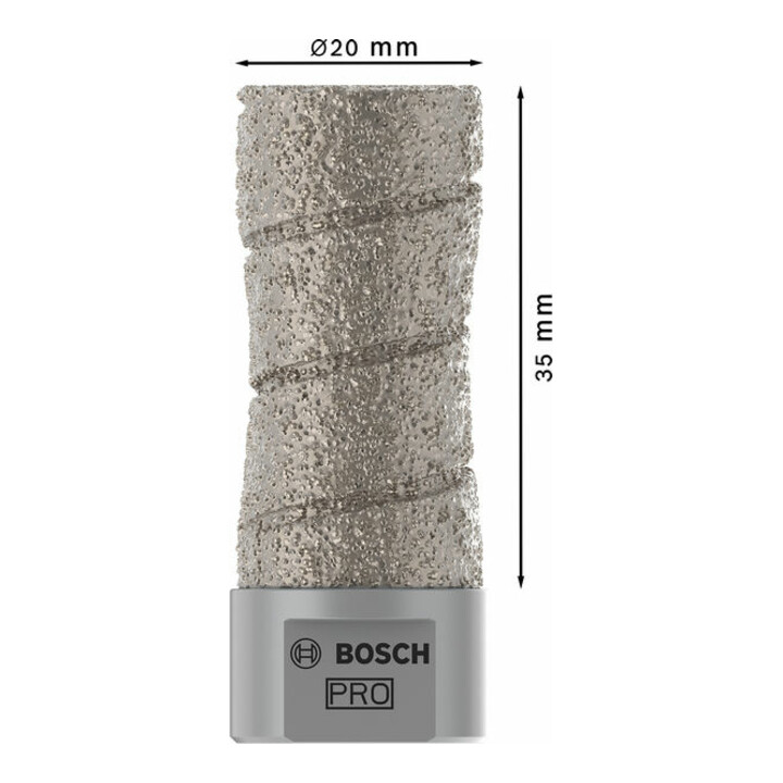 Fraise diamant 20 x 35 mm
