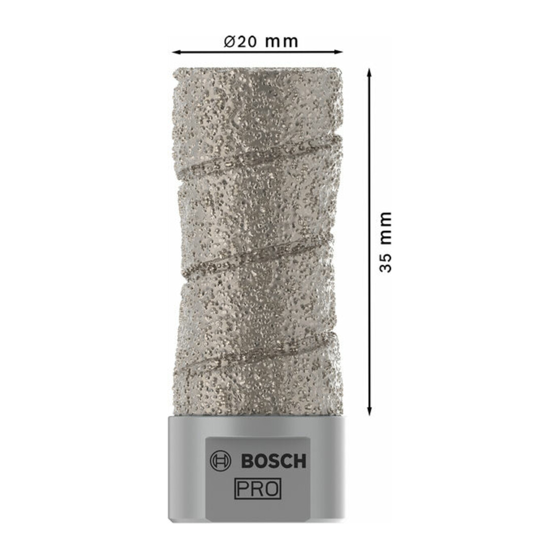 Fraise diamant 20 x 35 mm