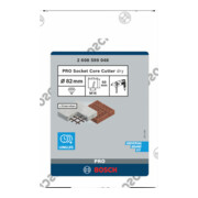 Fraise diamantée Bosch 82 mm, 60 mm, 4 segments, 10 mm-2