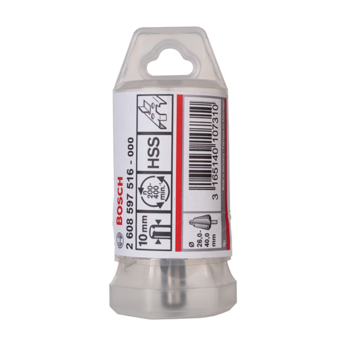Fraise progressive, cylindrique 24-40 mm, 89 mm, 10 mm