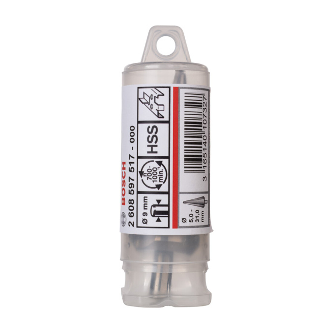 Fraise progressive, cylindrique 5-31 mm, 103 mm, 9 mm