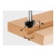 Outil pour tabouret Coupe-quart de tige HW Jarret 8 mm HW S8-1