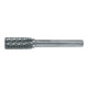 Fraise sur tige en carbure Ruko forme A cylindrique (ZYA) avec denture frontale diamètre 8 mm