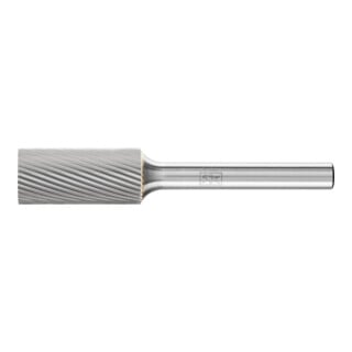 Fraise sur tige forme A ZYA D. 12 mm L. tête 25 mm D. tige 6 mm carbure engrènem