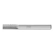 Fraise sur tige forme A ZYA D. 6 mm L. tête 16 mm D. tige 6 mm carbure engrèneme