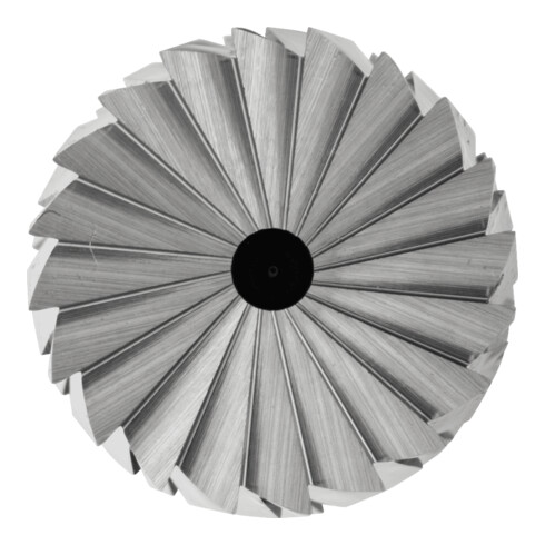 Fraise sur tige forme A ZYAS D. 10 mm L. tête 13 mm D. tige 6 mm carbure engrène