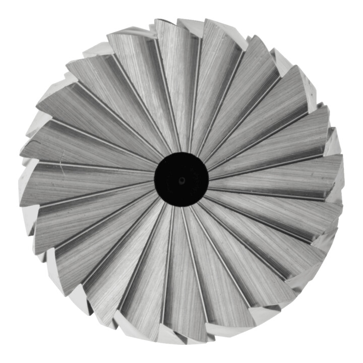 Fraise sur tige forme A ZYAS D. 10 mm L. tête 13 mm D. tige 6 mm carbure engrène