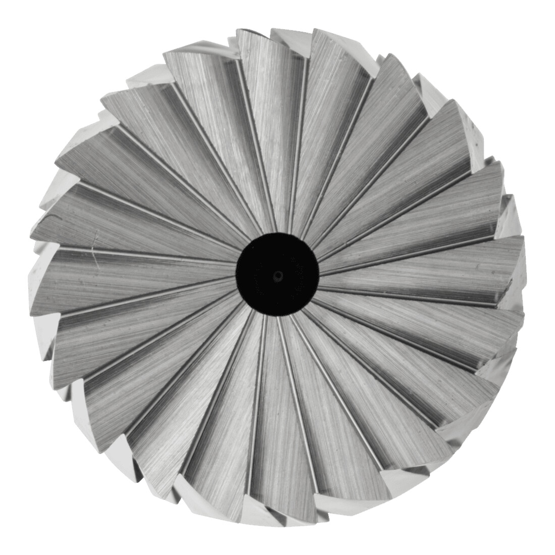 Fraise sur tige forme A ZYAS D. 10 mm L. tête 13 mm D. tige 6 mm carbure engrène