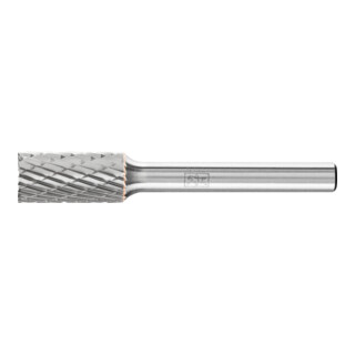Fraise sur tige forme A ZYAS D. 10 mm L. tête 20 mm D. tige 6 mm carbure engrène