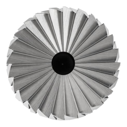 Fraise sur tige forme A ZYAS D. 12 mm L. tête 25 mm D. tige 6 mm carbure engrène