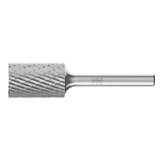 Fraise sur tige forme A ZYAS D. 16 mm L. tête 25 mm D. tige 6 mm carbure engrène