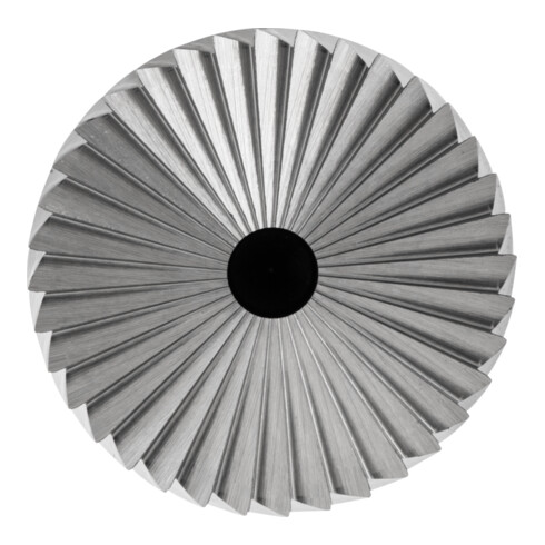 Fraise sur tige forme A ZYAS D. 16 mm L. tête 25 mm D. tige 6 mm carbure engrène