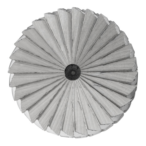 Fraise sur tige forme A ZYAS D. 16 mm L. tête 25 mm D. tige 6 mm HSS engrènement