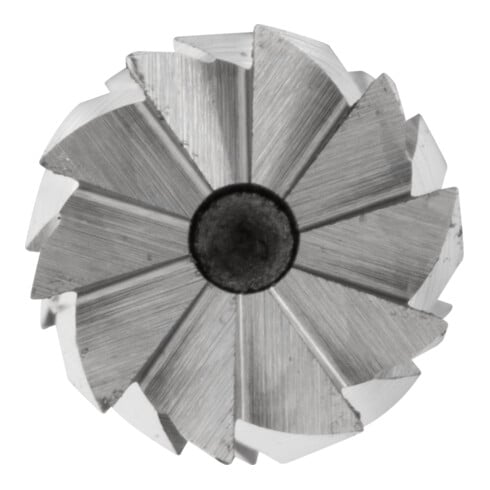 Fraise sur tige forme A ZYAS D. 4 mm L. tête 13 mm D. tige 6 mm carbure engrènem