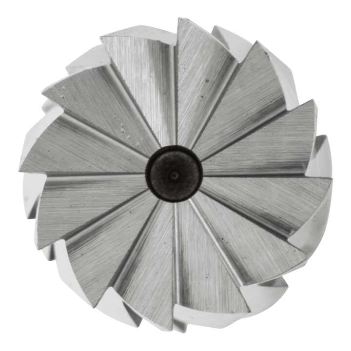 Fraise sur tige forme A ZYAS D. 6 mm L. tête 16 mm D. tige 6 mm carbure engrènem