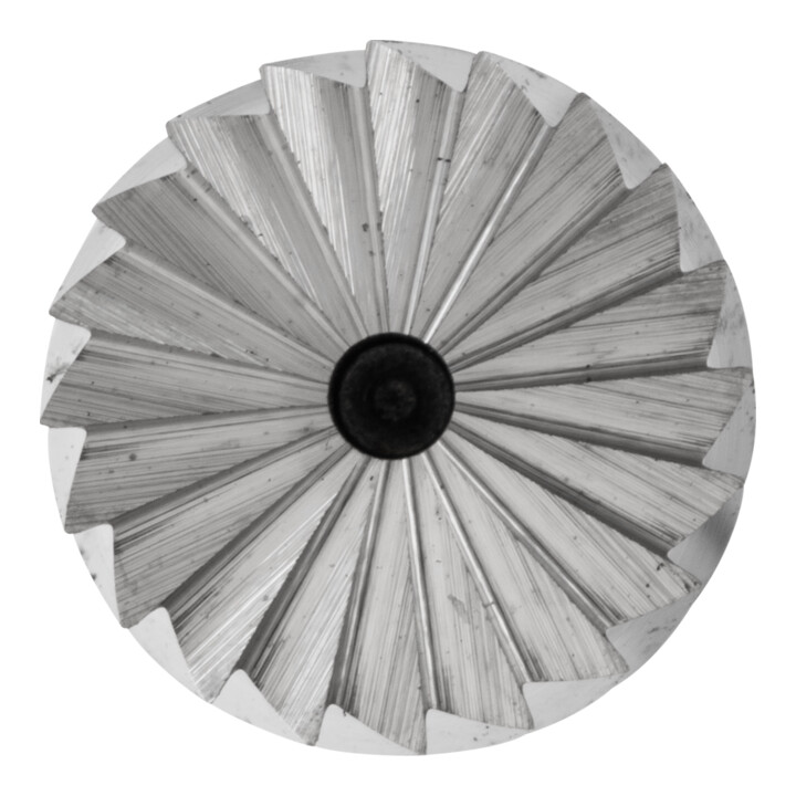 Fraise sur tige forme A ZYAS D. 6 mm L. tête 16 mm D. tige 6 mm carbure engrènem
