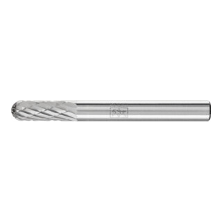 Fraise sur tige forme C WRC D. 6 mm L. tête 16 mm D. tige 6 mm carbure engrèneme