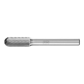 Fraise sur tige forme C WRC D. 8 mm L. tête 20 mm D. tige 6 mm carbure engrèneme