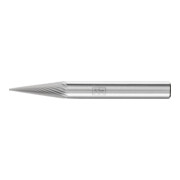 Fraise sur tige forme G SKM D. 6 mm L. tête 18 mm D. tige 6 mm carbure engrèneme