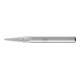PFERD Fraise HSS forme cône pointu Ø 6x18 mm tige Ø 6 mm Z 3 universel moyen fin casse-copeaux-1