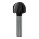 Fraises à canneler Bosch 8 mm, R1 10 mm, D 20 mm, L 12,4 mm, G 46 mm