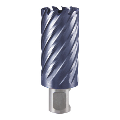 Fraises à carotter HSS-TiAlN avec attache Weldon (3/4"). Ø 40 mm