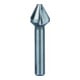 Fraises à chanfreiner 3 dents DIN 334 forme C 60° HSS