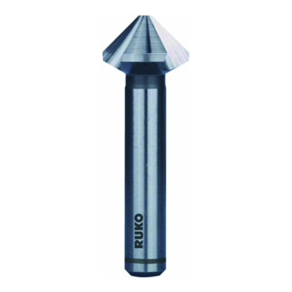 Fraise à chanfreiner Ruko DIN335-C 90° HSS-Co5 3 arêtes de coupe