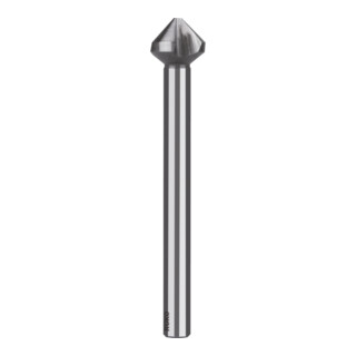 Fraise Ruko conique et d'ébavurage DIN 335 forme C 90° HSS, avec tige cylindrique longue HSS