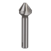 Outil à chanfreiner et à ébavurer Ruko Forme C 75° HSS 3 arêtes de coupe-1