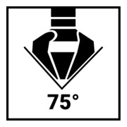 Outil à chanfreiner et à ébavurer Ruko Forme C 75° HSS 3 arêtes de coupe-2